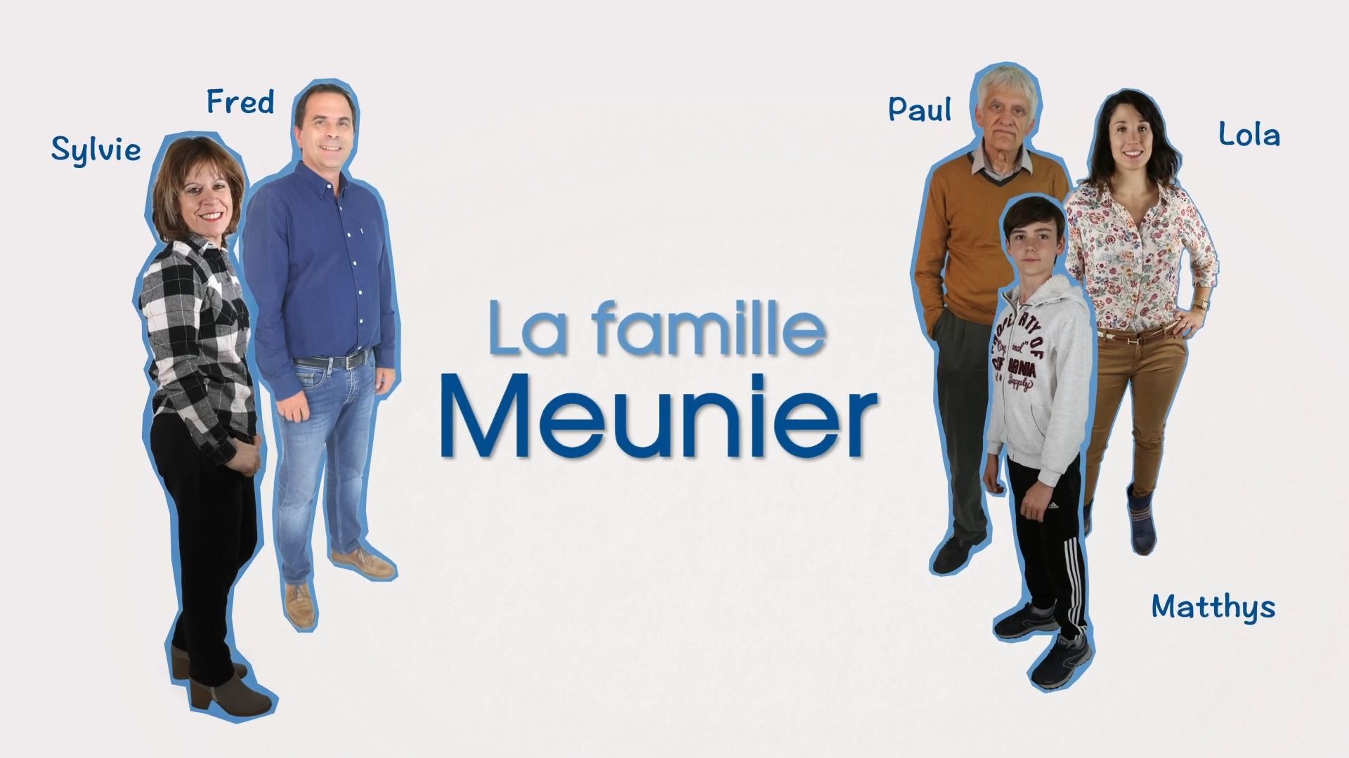 anjou et vous web serie famille meunier